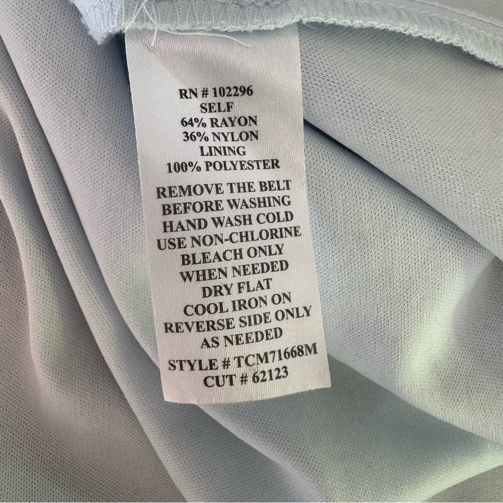 Connected Apparel Taupe Lace Dress Sleeveless Below Knee Round neckline 8 - Picture 5 of 6